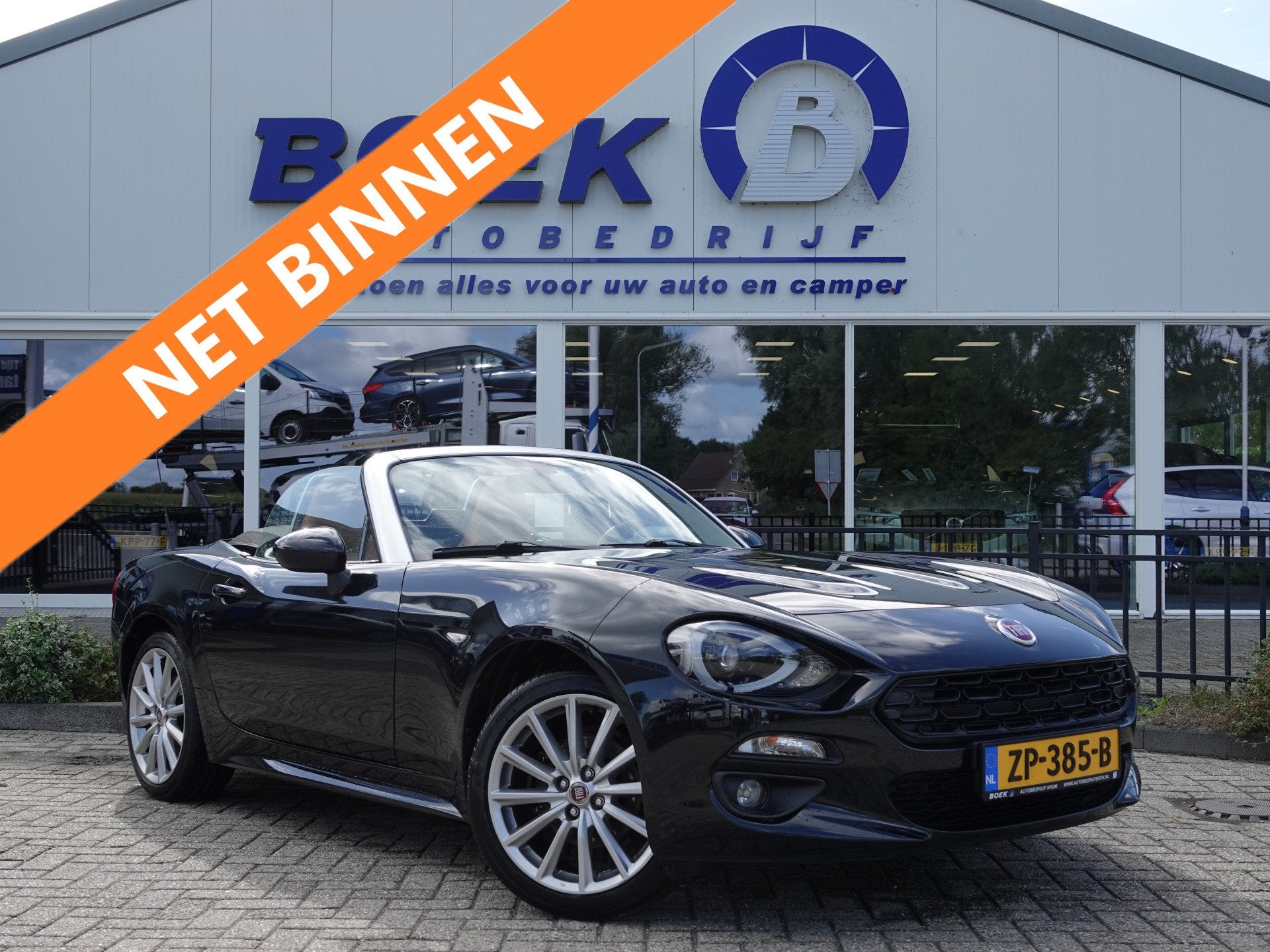 Fiat 124 Spider 1.4 MultiAir Turbo Lusso VOL LEER | CRUISE |, 1025 kg, Achterwielaandrijving, 4 cilinders, Cabriolet