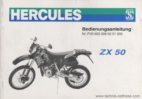 GEZOCHT: Sachs/Hercules ZX50 - schakelbrommer, Ophalen, Gebruikt