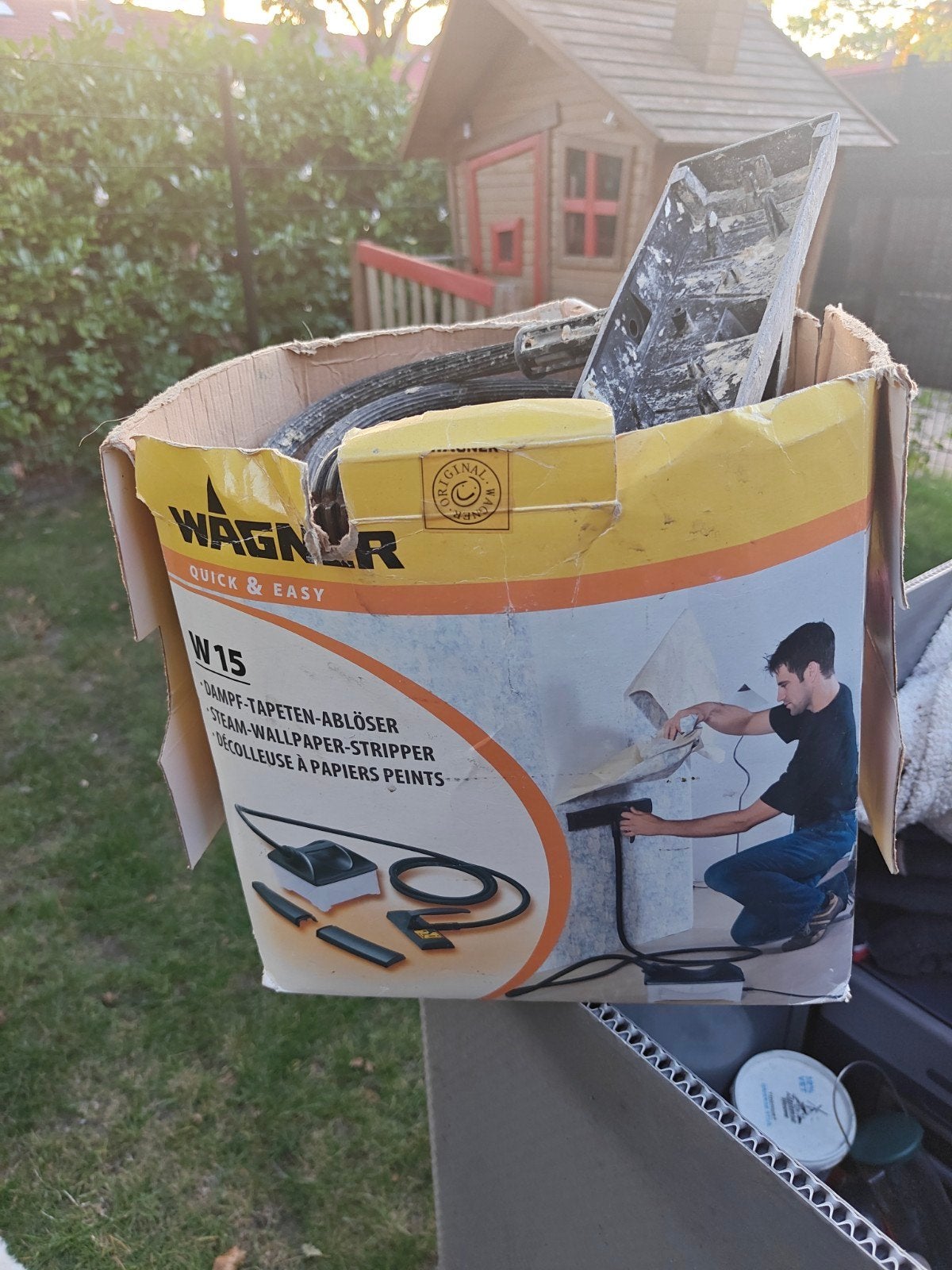 Wagner W15 Stoom Behangafstomer - Quick & Easy, Ophalen of Verzenden, Verfspuit of Verfpomp