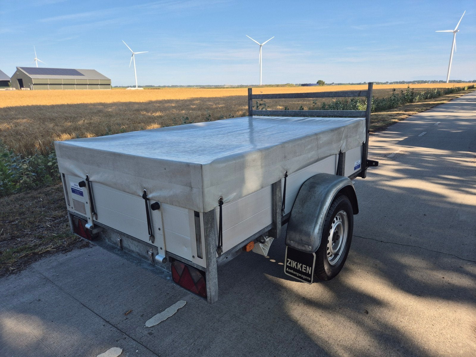 Zeer nette Anssems BSX afm. 205 x 120 750 kg, Ophalen, Gebruikt