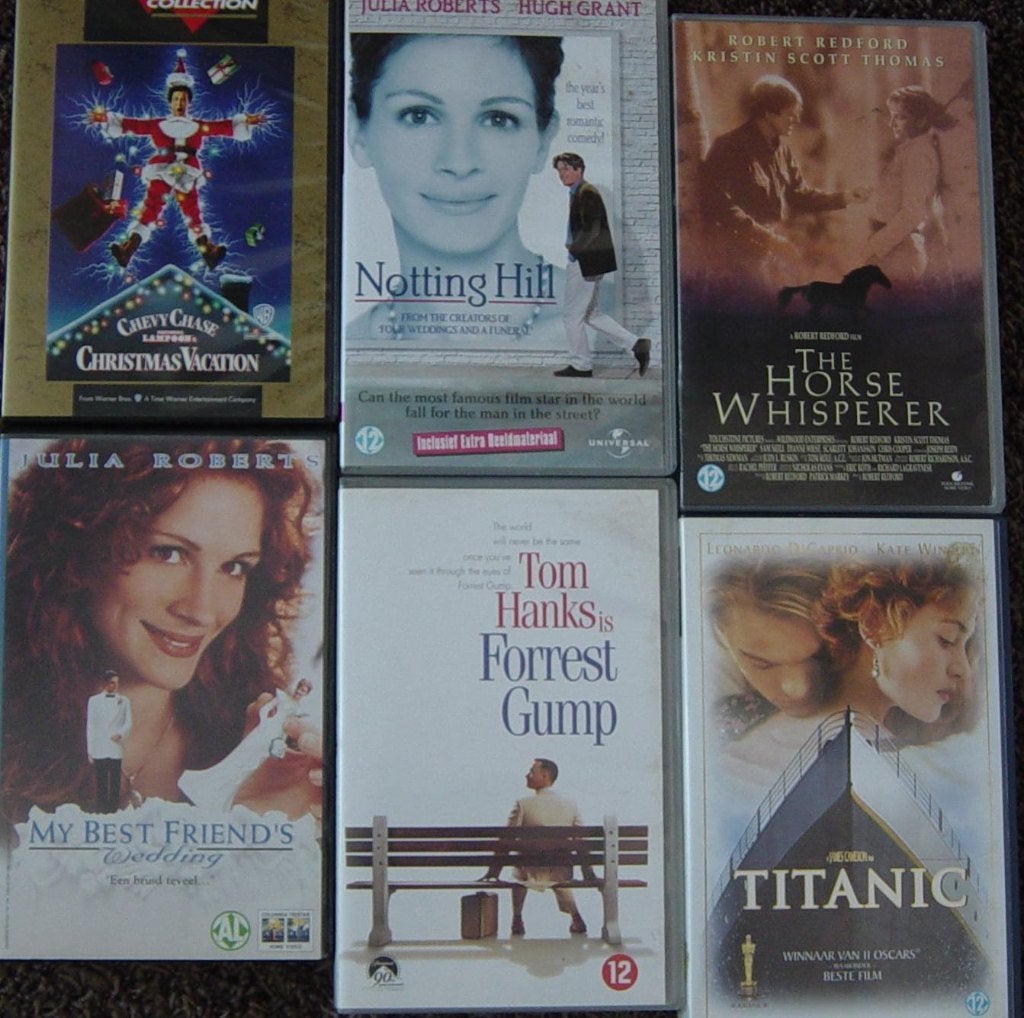 VHS Video 116 originele speelfilms (ook van videotheek), Alle leeftijden, Ophalen of Verzenden, Gebruikt