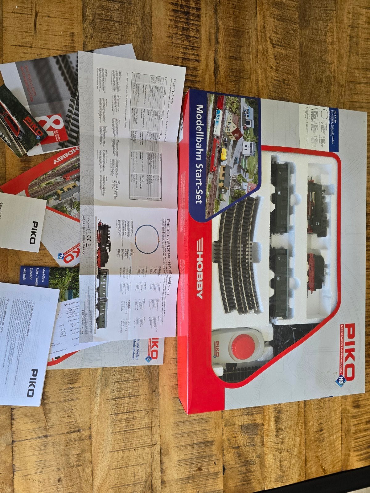 Piko H0 57110 Personenwagon Startset - Zo goed als nieuw, Treinset, Gelijkstroom, Zo goed als nieuw, Analoog
