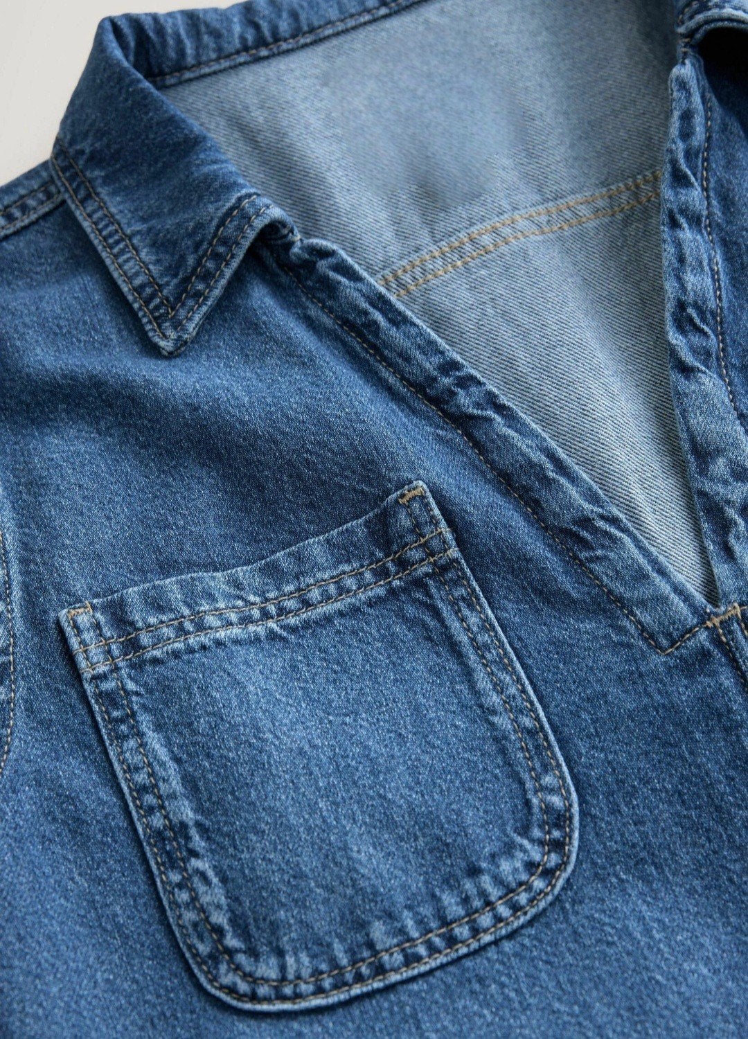 Spijker TUNIEK  jeans denim, Ophalen of Verzenden, Nieuw, Maat 46/48 (XL) of groter, Blauw