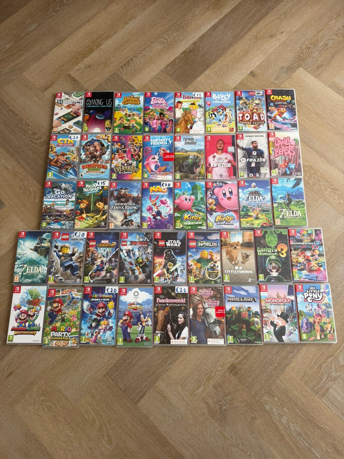 Nintendo switch spellen grote collectie, Ophalen of Verzenden, Zo goed als nieuw