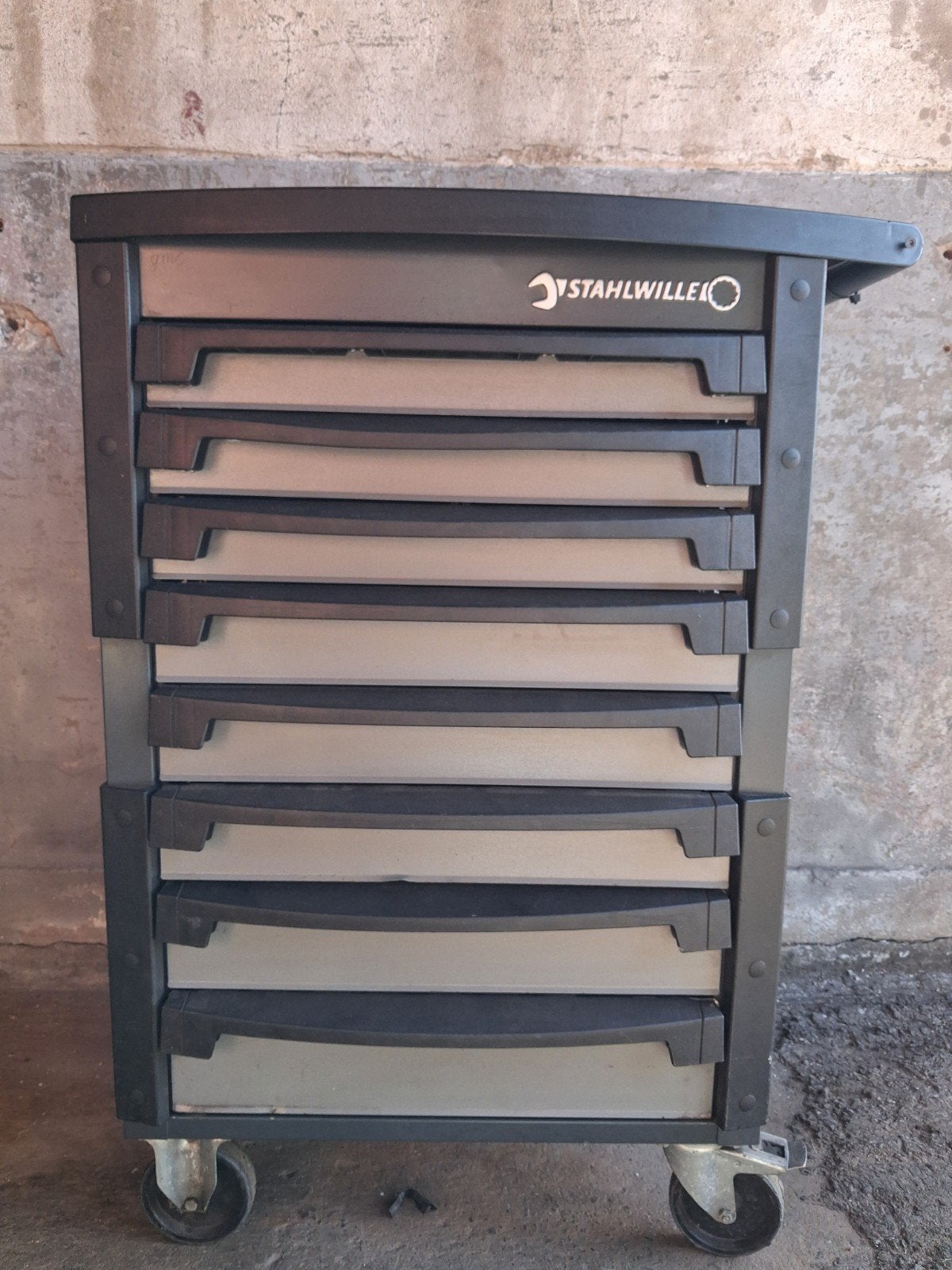 Stahlwille gereedschapswagen met gevulde lades, Ophalen, Gebruikt, Gereedschapsopslag, Overige merken