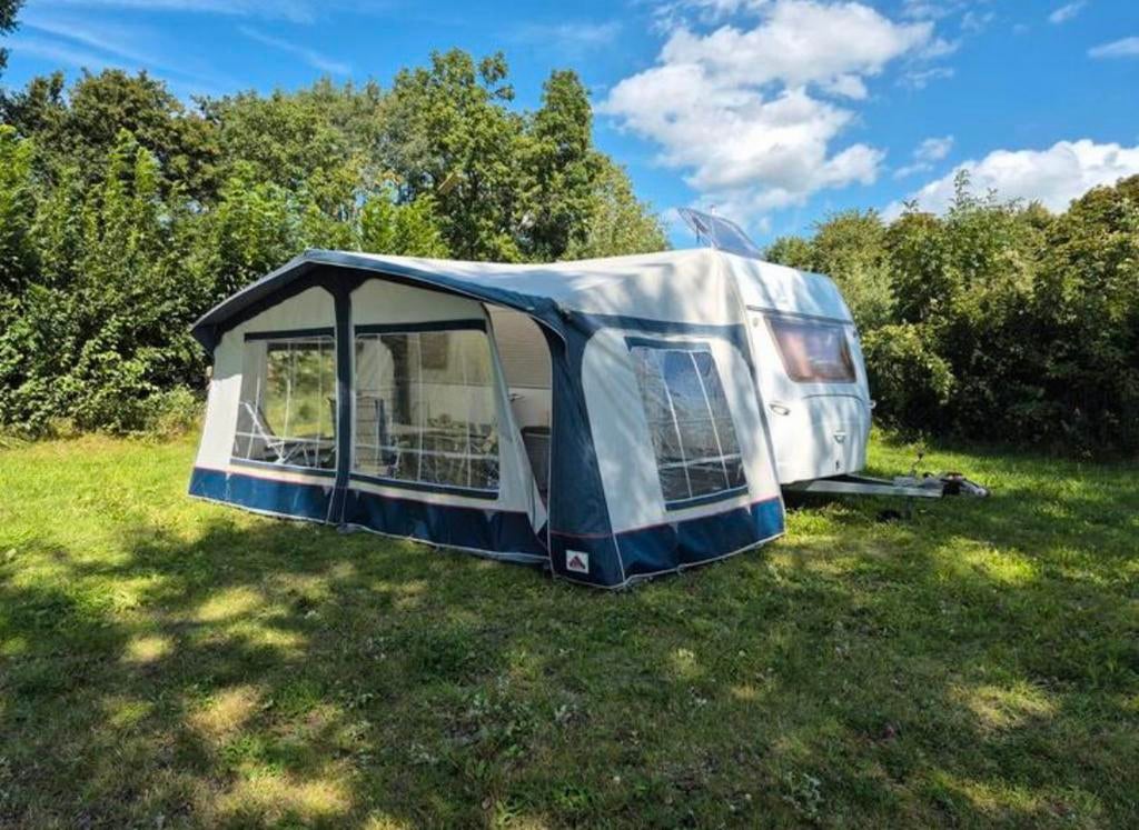 Dorema voortent en luifel omloopmaat 12, Caravans en Kamperen, Ophalen, Gebruikt, Tot en met 4