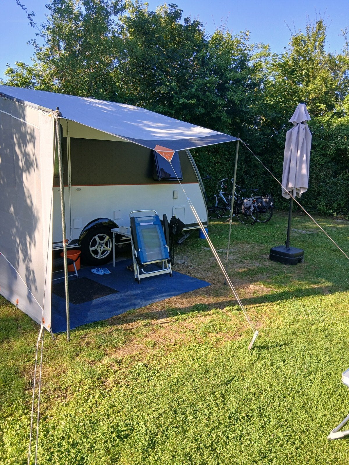 Isabella Shadow luifel met zijwanden voor caravan/camper, Ophalen of Verzenden, Zo goed als nieuw