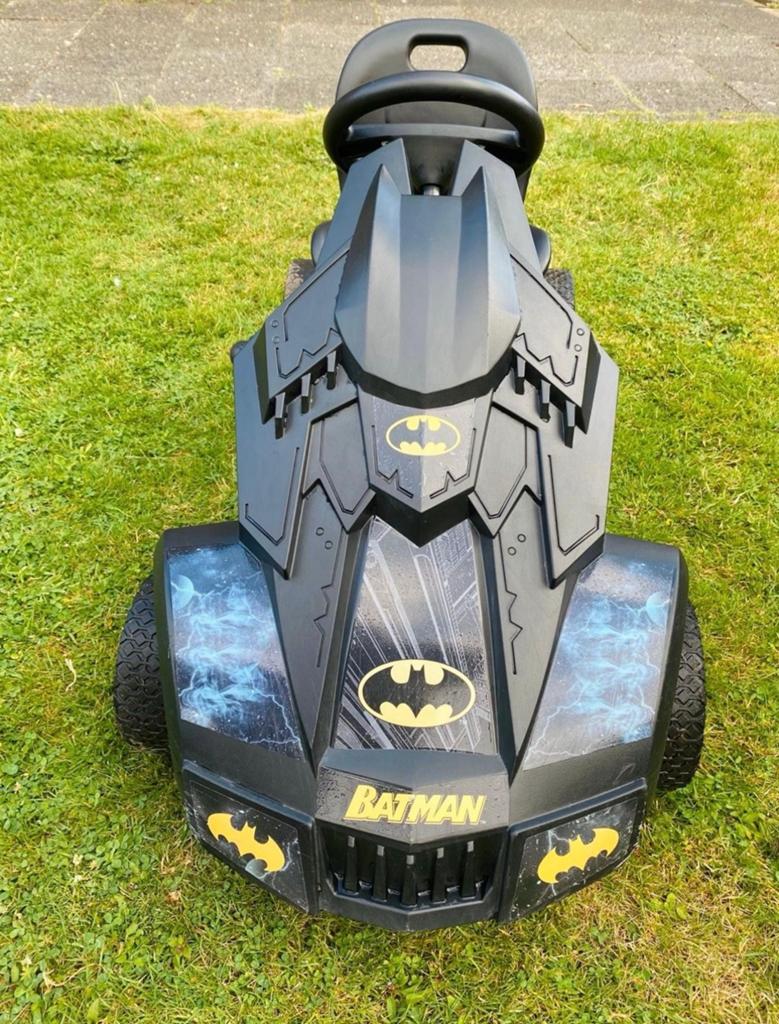 hauck Batmobile Pedal Go Kart, Superhero Ride On Batman Car, Ophalen, Zo goed als nieuw, Overige merken