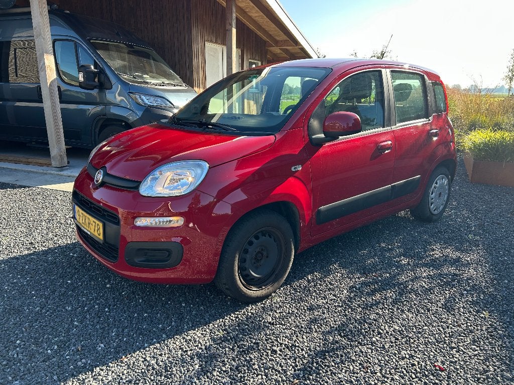 Fiat Panda 0.9 Twinair 80 PK-Airco-Carplay-Goed Ond-Org NL, Auto's, Voorwielaandrijving, Euro 5, Stof, 31 €/maand