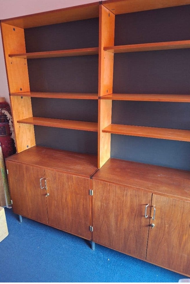 Vintage Pastoe 'Made to Measure' Wandmeubel Cees Braakman, Huis en Inrichting, Teakhout, Ophalen of Verzenden, Zo goed als nieuw