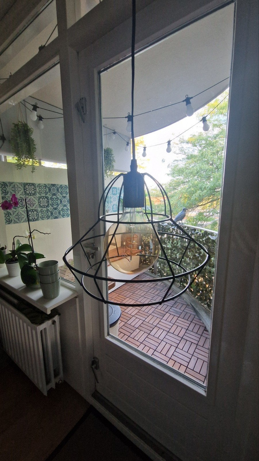 Stoere zwarte hanglamp (zonder peertje)
Stoere zwarte ha, Ophalen, Zo goed als nieuw, Metaal, E27 (groot)