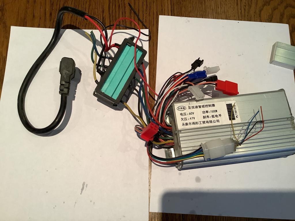 60V 1500W Controller voor Citycoco - Werkend, Ophalen of Verzenden, Gebruikt, Overige typen, Overige merken