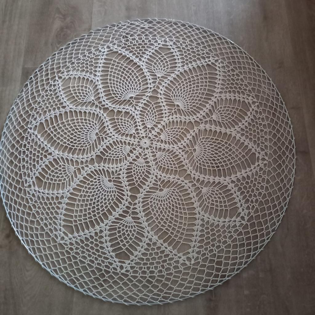 Gehaakte mandala in ring - 80 cm, Ophalen, Nieuw