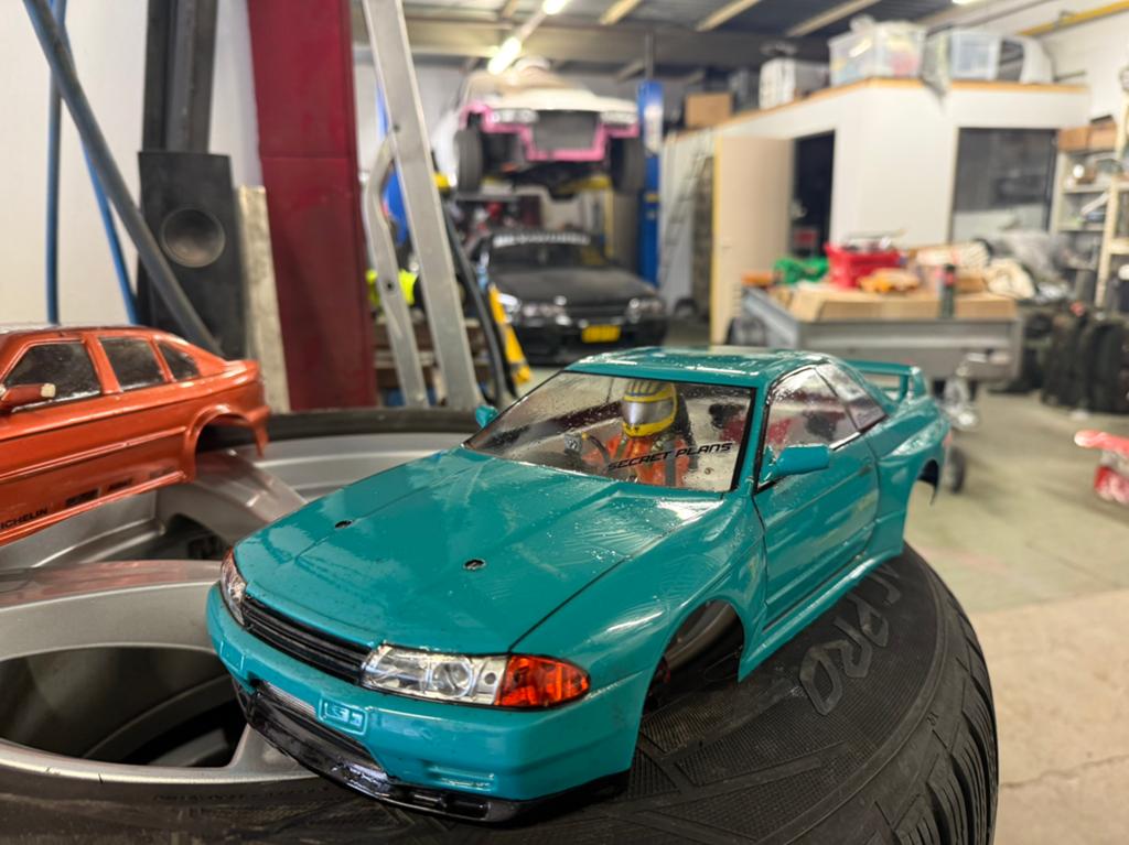 skyline r32 gtr en kenmeri c110, Ophalen of Verzenden, Gebruikt
