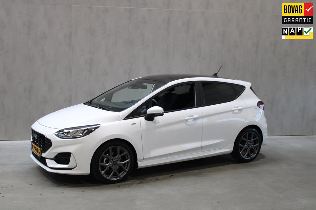 Ford Fiesta 1.0 EcoBoost Hybrid ST-Line X Camera/Pano/Carpla, Auto's, Ford, 12 maanden, 125 pk, Gebruikt, Euro 6