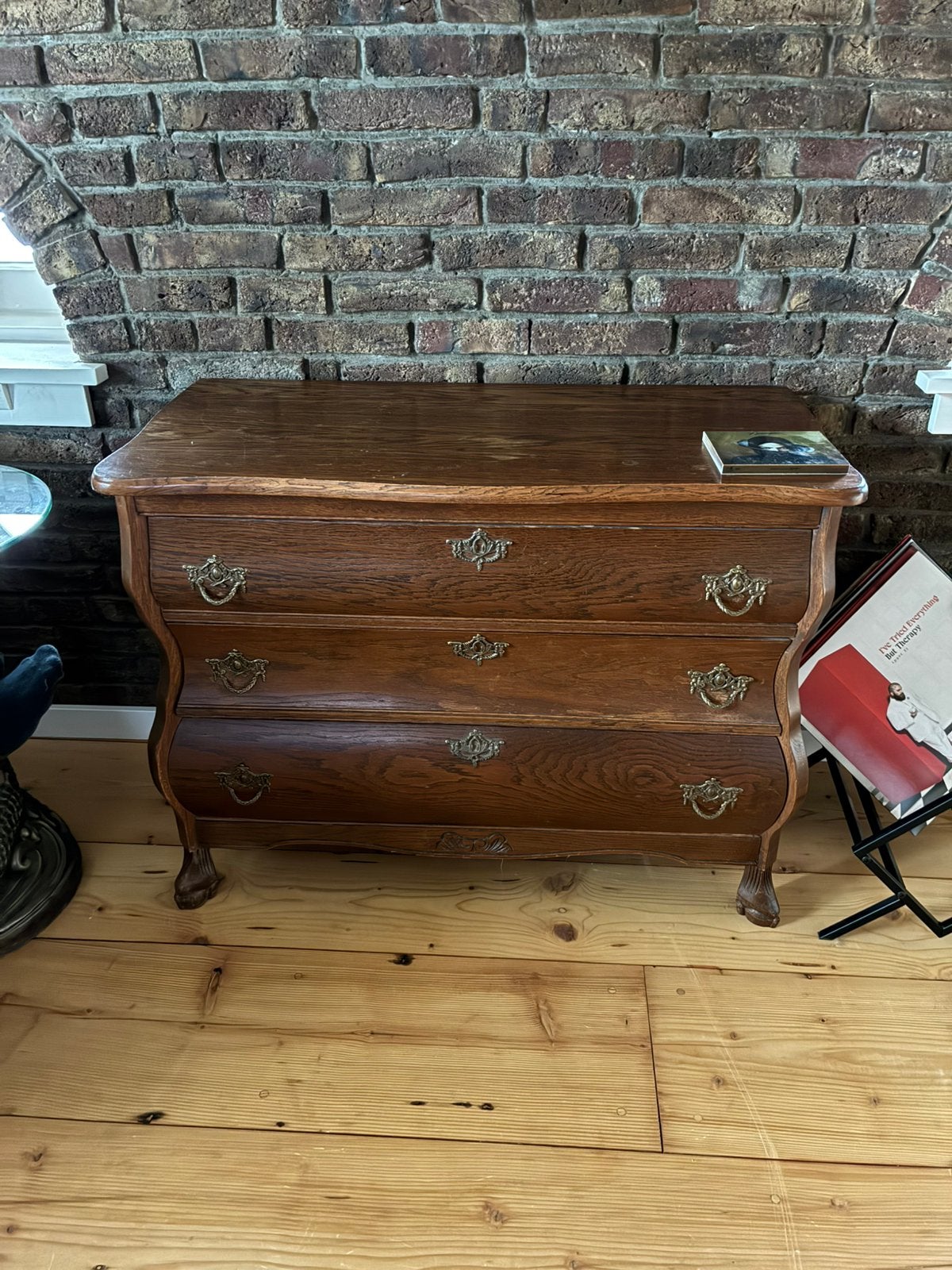 Brocante ladekast, lectuur kastje en kolenbak, Zo goed als nieuw, 3 of 4 laden, Minder dan 100 cm, 25 tot 50 cm