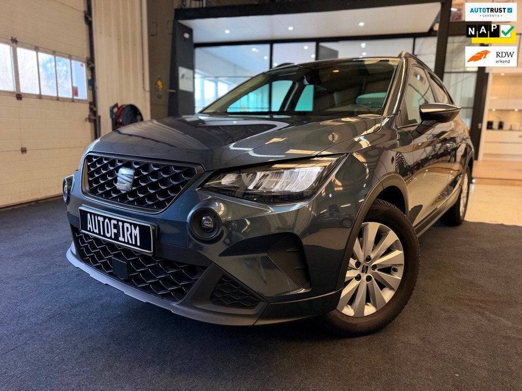 Seat Arona 1.0 TSI Style Business Intense NAP Dealer onderho, Auto's, Seat, Stof, Gebruikt, 95 pk, 49 €/maand