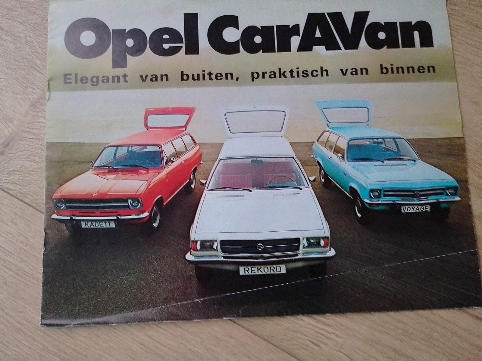 Opel Kadett B, Ascona A Voyage en Rekord Stations, Ophalen of Verzenden, Gelezen, Opel
