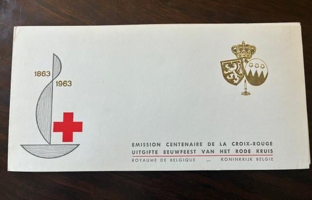 Albert II en Paola - Rode Kruis 1963 - postzegels, Ophalen of Verzenden, Nieuw, Buitenland, Postzegel(s) of Munt(en)