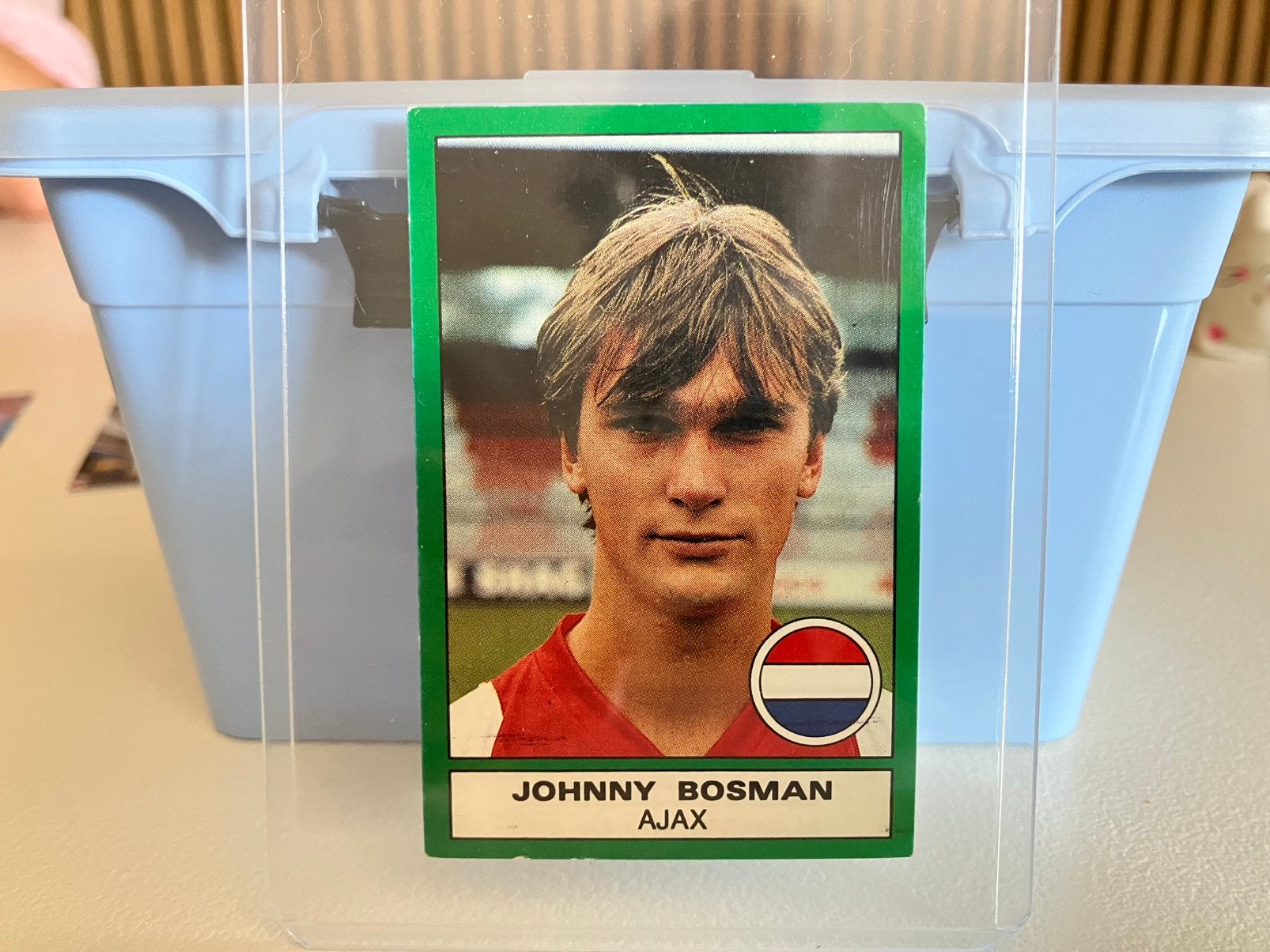 Panini Calciatori 1987/1988 - Bosman, Ajax, Ophalen of Verzenden, Zo goed als nieuw, Ajax, Poster, Plaatje of Sticker