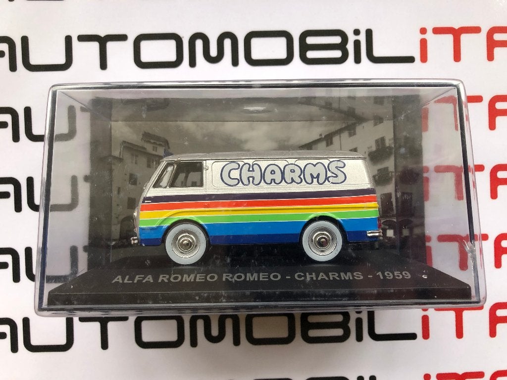 Alfa Romeo Romeo 2 Caramelle Charms Alemagna 1959 1:43, Ophalen of Verzenden, Nieuw, Auto, Overige merken