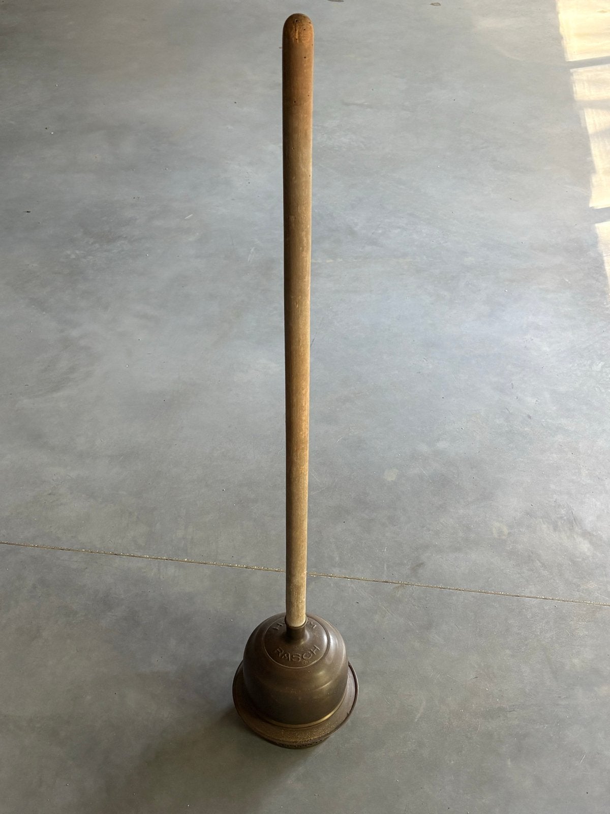Antieke koperen wasstamper - Decoratief en functioneel, Antiek en Kunst, Ophalen