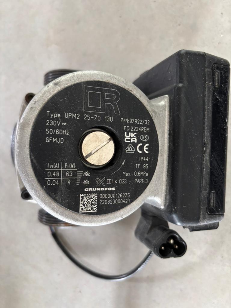 Remeha Grundfos pomp upm2 25-70 130, Minder dan 30 cm, Overige typen, Minder dan 60 cm, Ophalen of Verzenden