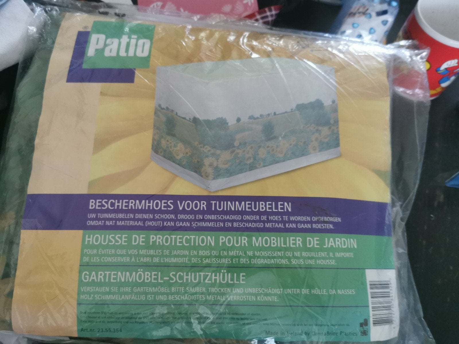 beschermhoes voor tuinmeubelen., Ophalen