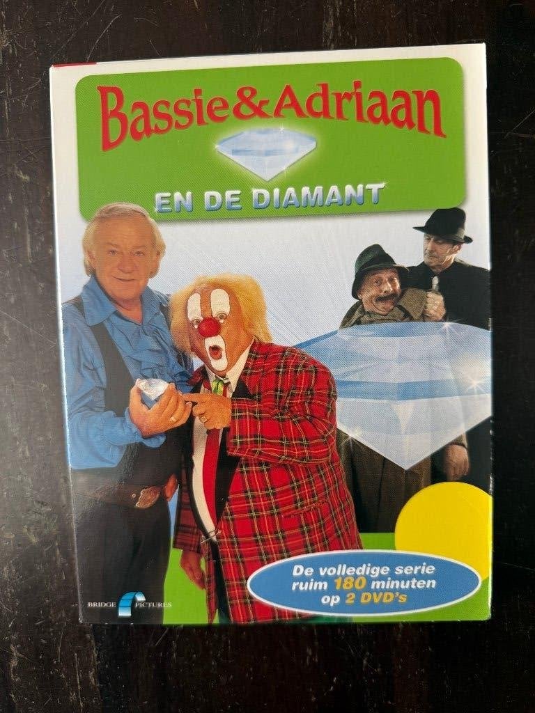 Bassie en Adriaan en de Diamant ( 2 DVD Box ), Avontuur, Bonusmateriaal, Alle leeftijden, Zo goed als nieuw