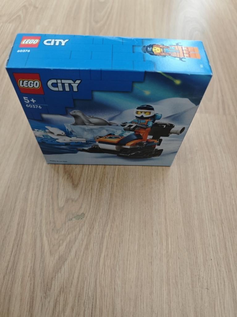 60376 Lego Sneeuwscooter voor poolonderzoek, Lego, Nieuw, Ophalen of Verzenden, Complete set