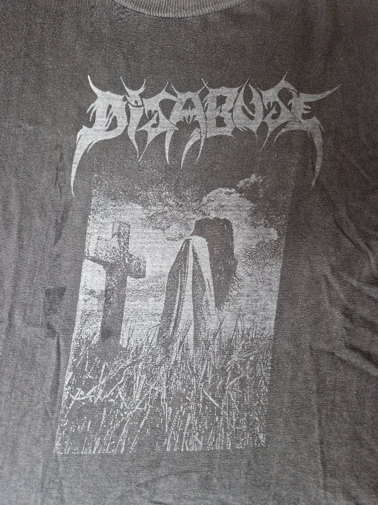 DISABUSE metal hardcore T-shirt - ZELDZAAM, Maat 52/54 (L), Onbekend, Zwart, Ophalen of Verzenden
