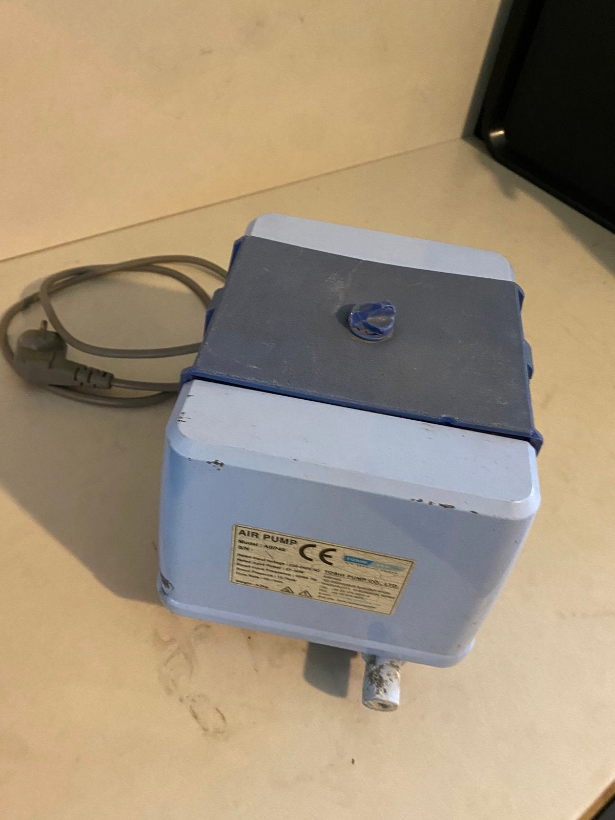 Air pump ASP40 luchtpomp, Ophalen of Verzenden, Gebruikt