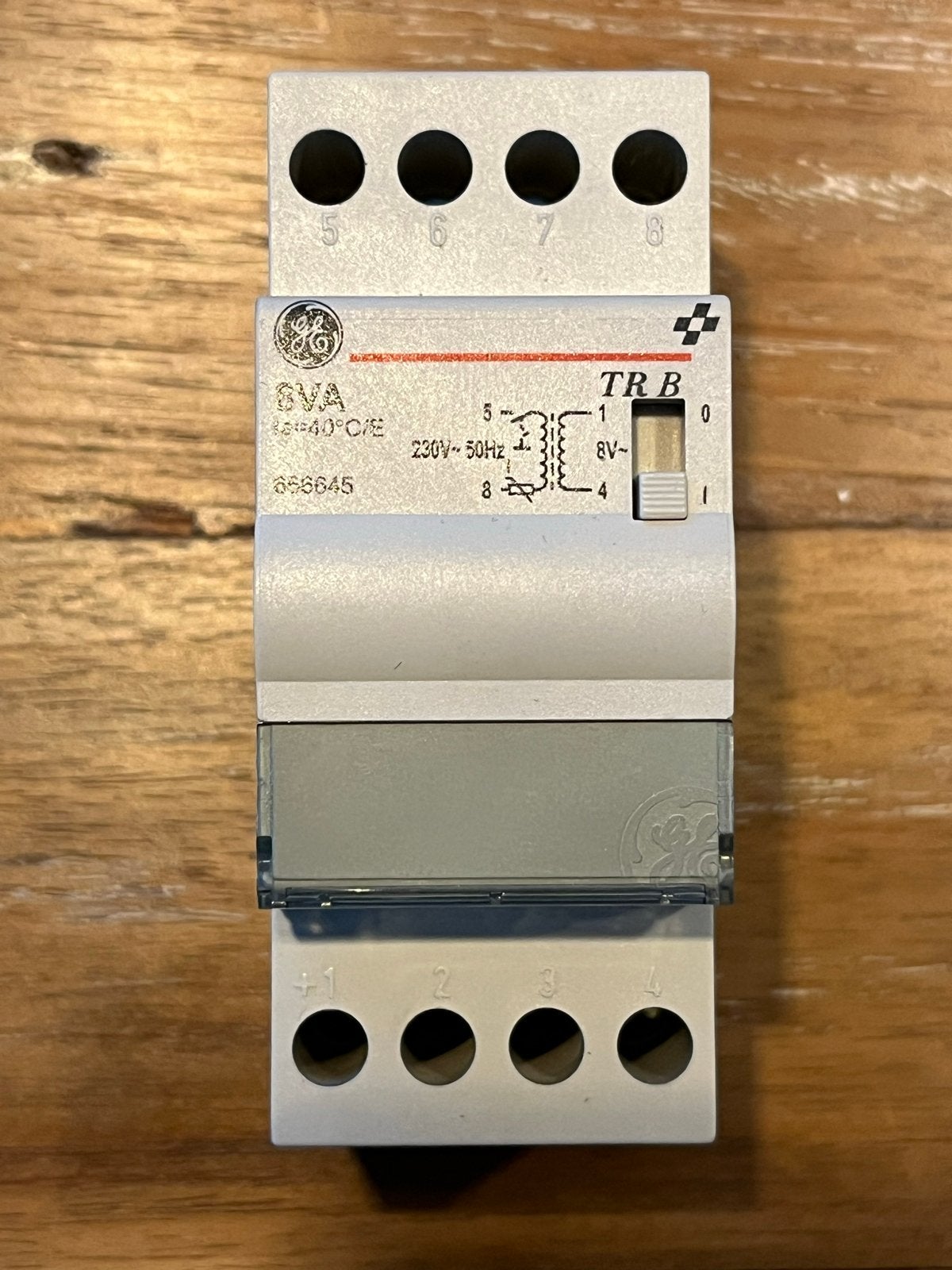 General Electic beltransformator TR B 230v-8v, Ophalen of Verzenden, Gebruikt, Overige merken, Overige typen