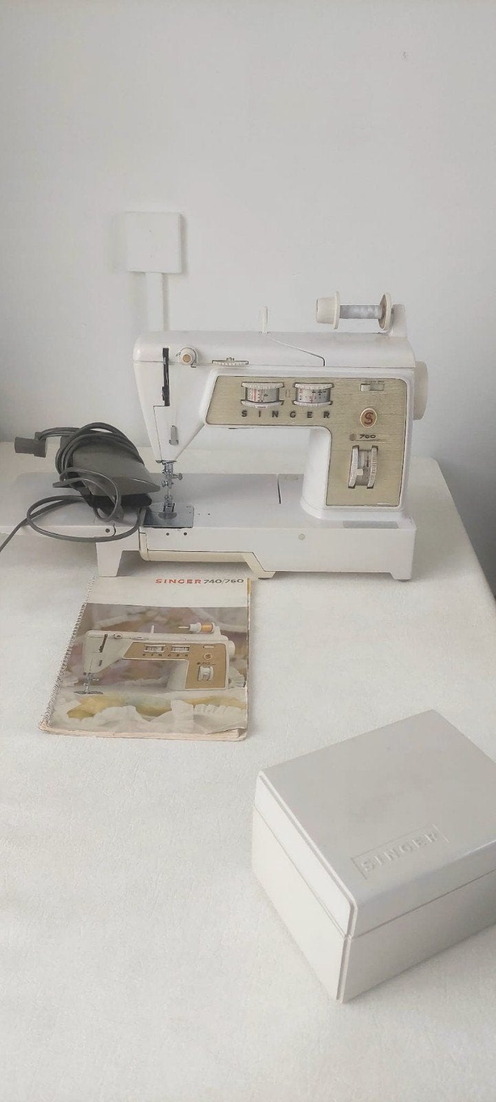 De SINGER naaimachine, Ophalen of Verzenden, Gebruikt, Naaimachine, Singer