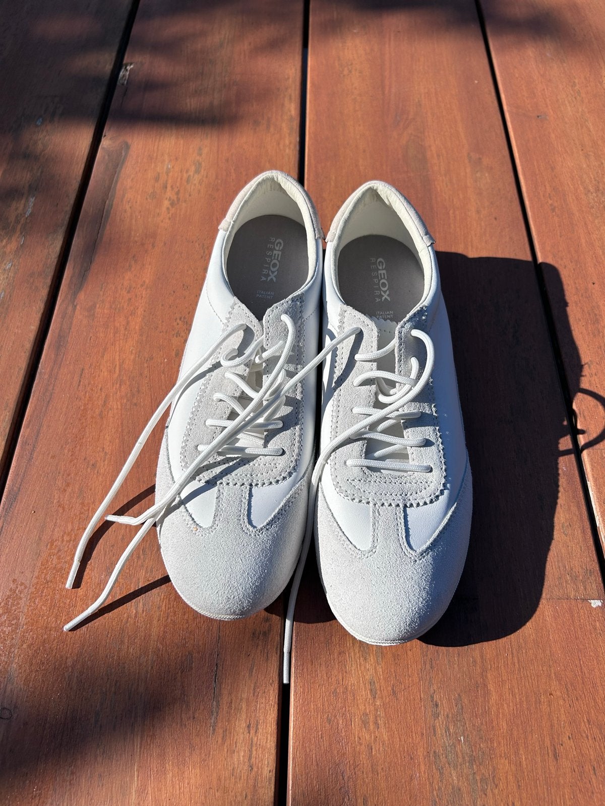 Nieuwe Geox Respira sneakers, maat 40, Ophalen, Nieuw, Wit, Sneakers of Gympen