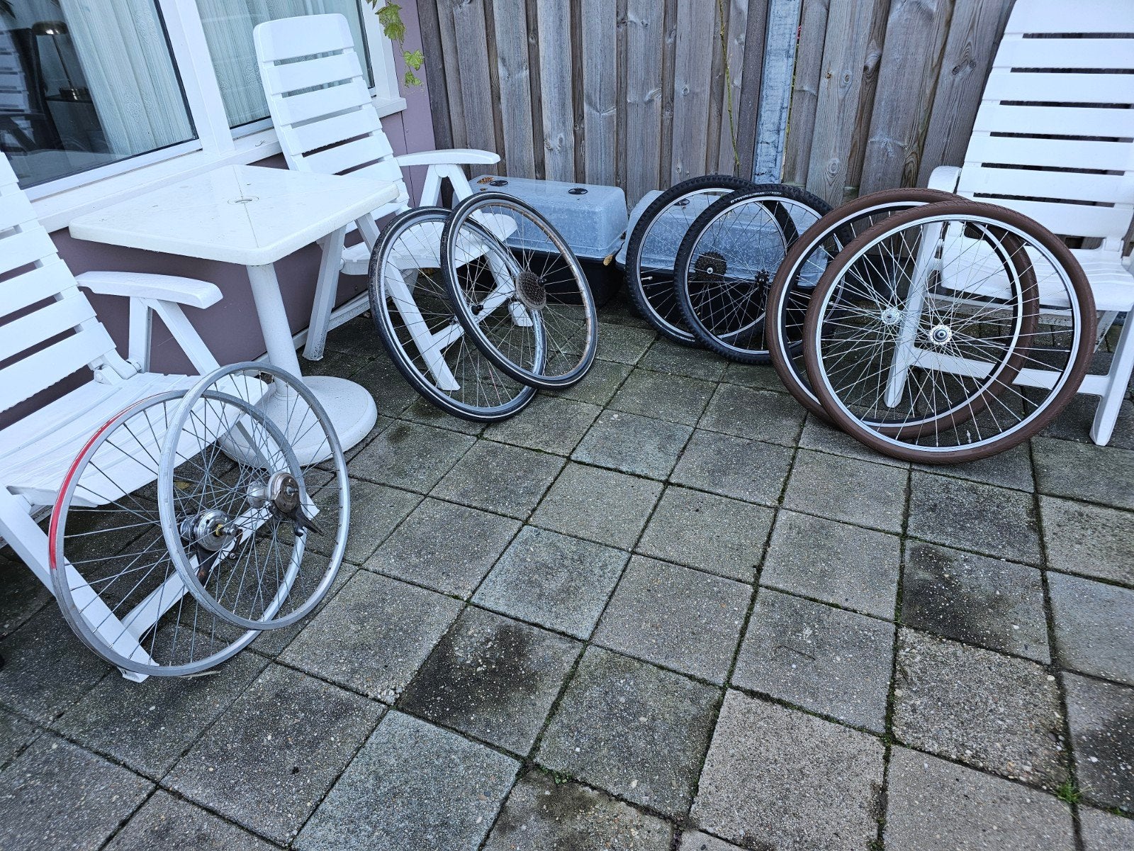 Diverse fietswielen: 24, 26 en 28 inch met versnellingen, Ophalen, Gebruikt, Kinderfiets, Wiel