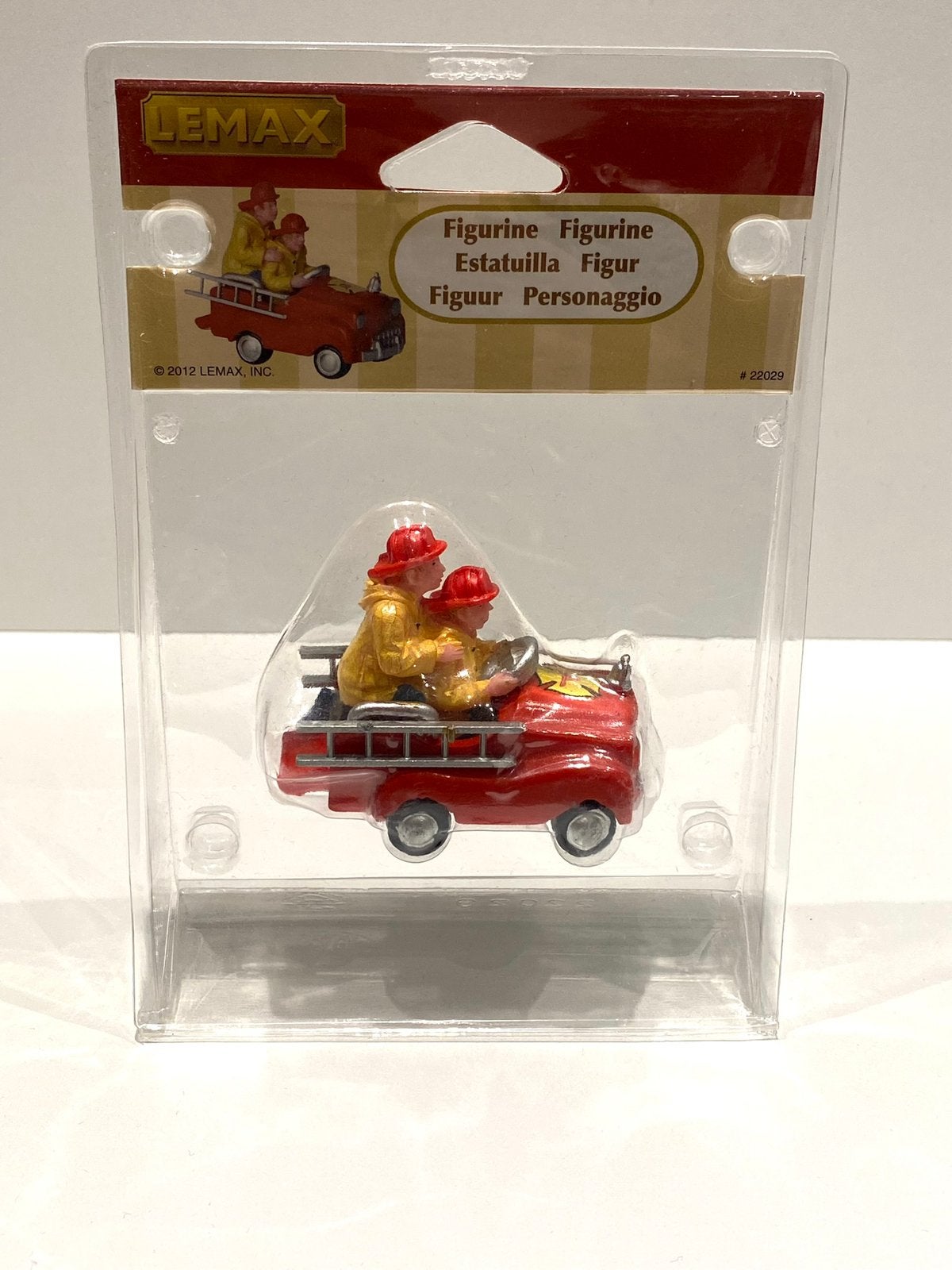 Lemax Pedal Car Firemen (22029), Verzenden