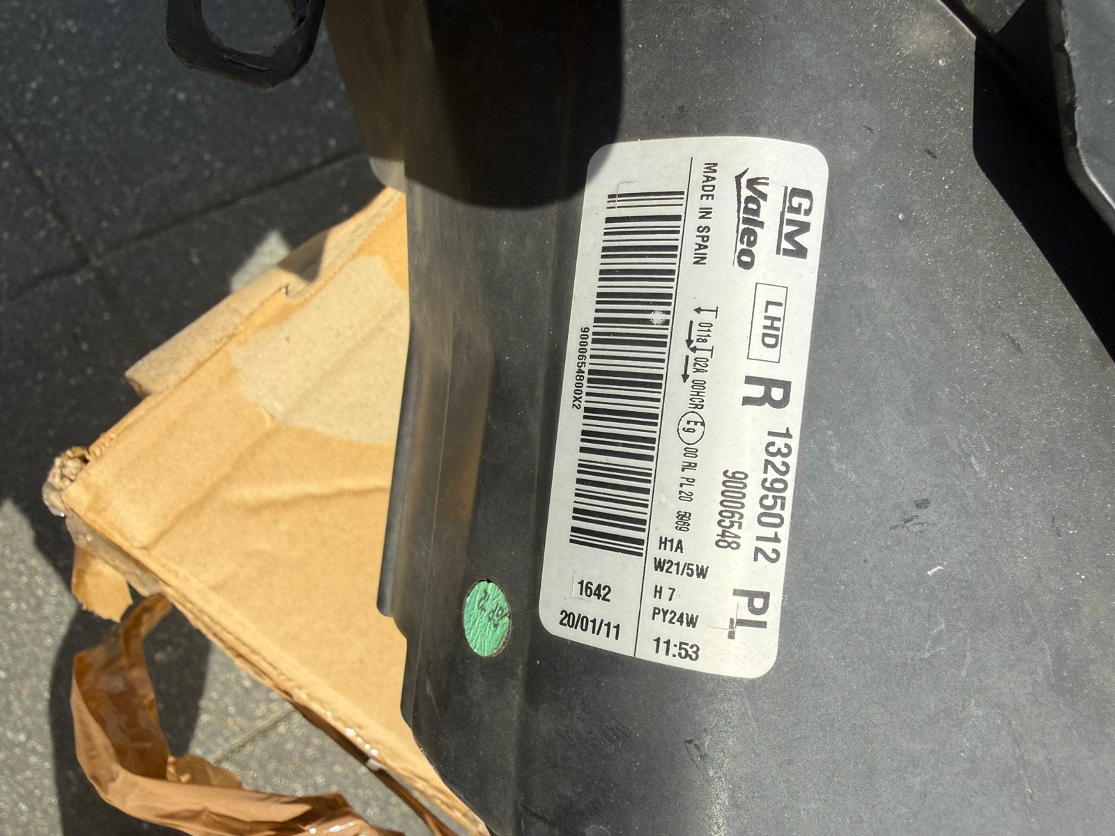 Originele koplampen Opel corsa d face lift, Auto-onderdelen, Verlichting, Ophalen, Opel
