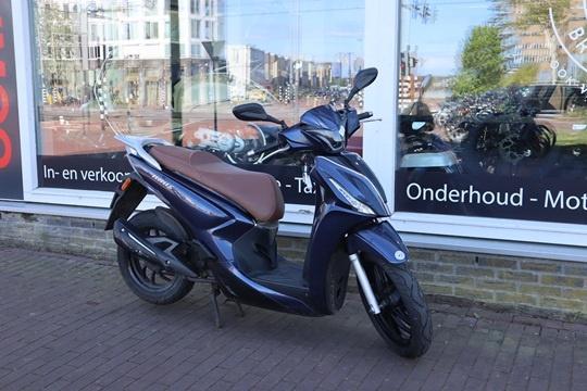Kymco New People S 50 Blauw 2021, Maximaal 45 km/u, Ophalen of Verzenden, Zo goed als nieuw, People S