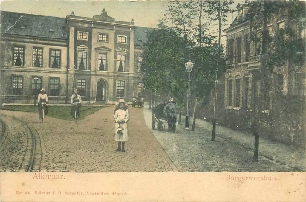 381-422-033 Alkmaar Burgerweeshuis, Verzenden, Voor 1920, Noord-Holland