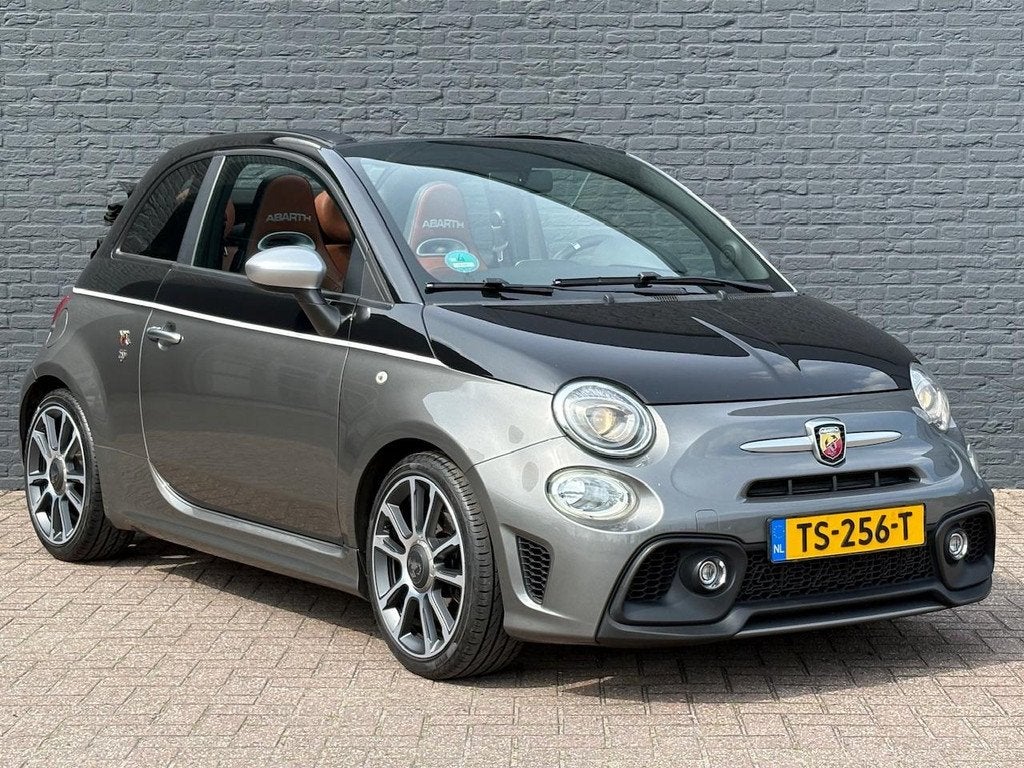 Abarth 595 1.4 T-Jet 165pk Turismo | Origineel NL | Cabrio |, Auto's, Abarth, Parkeersensor, Gebruikt, Euro 6, 4 cilinders