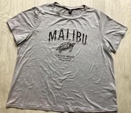 Grijs T-shirt van SHEIN maat 3XL, Kleding | Dames, Grote Maten, Zo goed als nieuw, Grijs, Shein, Shirt of Top