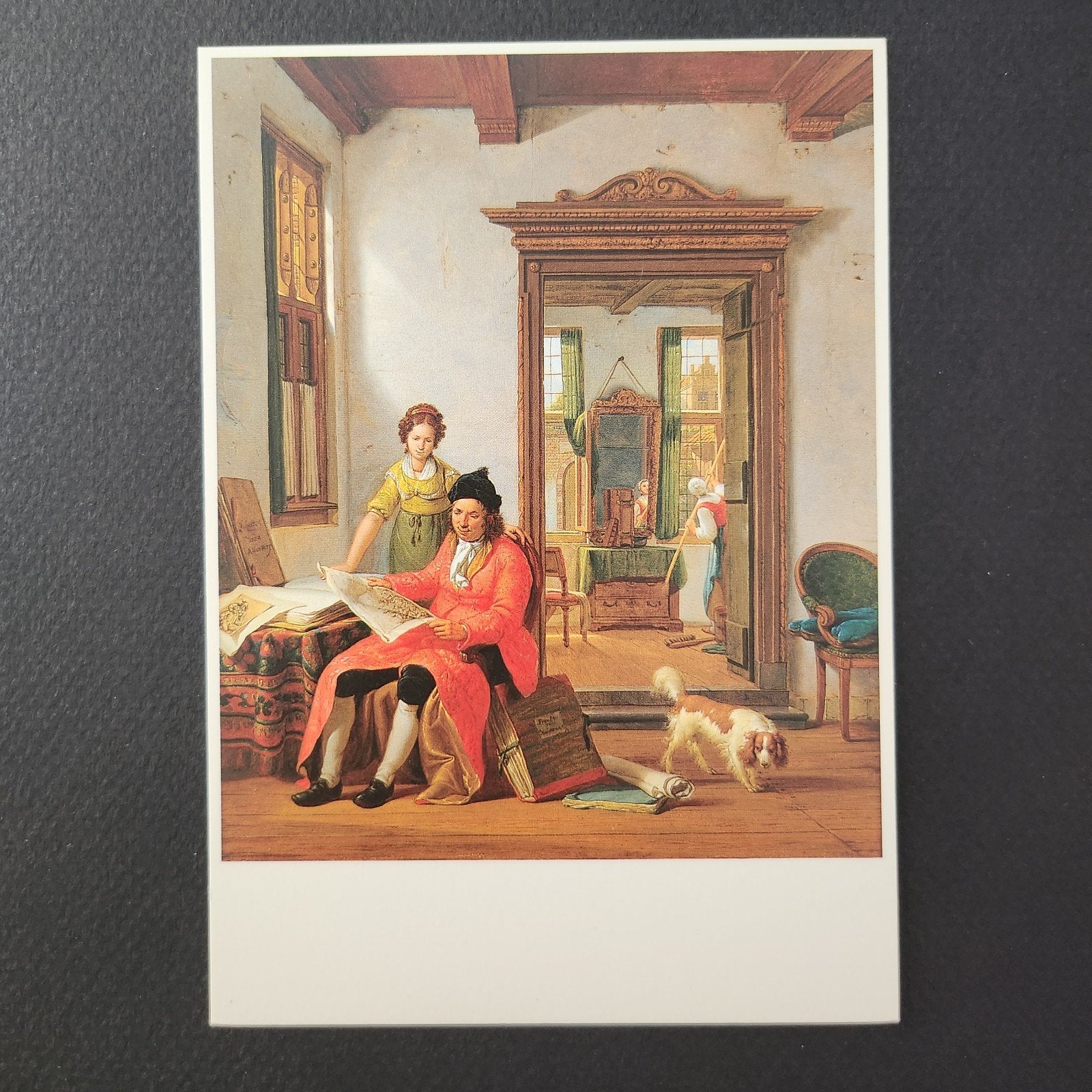 Kunstkaart Abraham van Strij - De kunstbeschouwing, Verzenden, 1980 tot heden, Ongelopen, Cultuur en Media