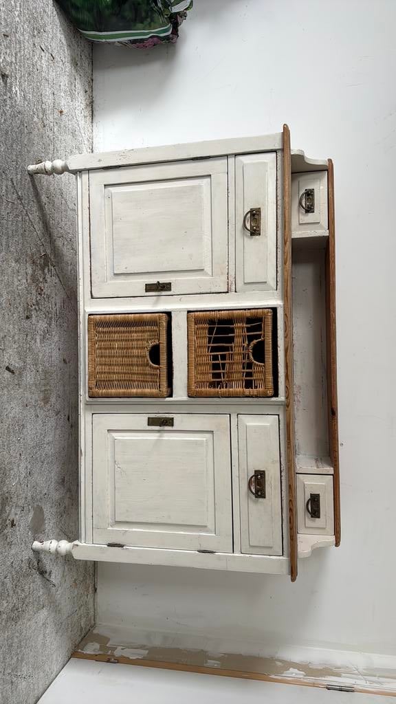 Dressoir / sideboard landelijke style, Huis en Inrichting, Kasten | Dressoirs, Ophalen, Gebruikt, 25 tot 50 cm, Met deur(en)