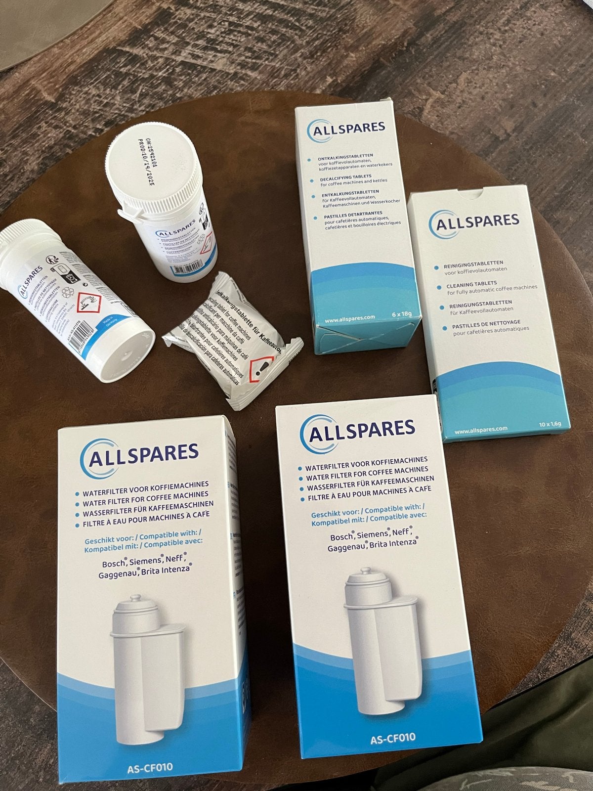 Allspares Waterfilter, (15x) Reinigings/Ontkalkingstablet, Ophalen of Verzenden