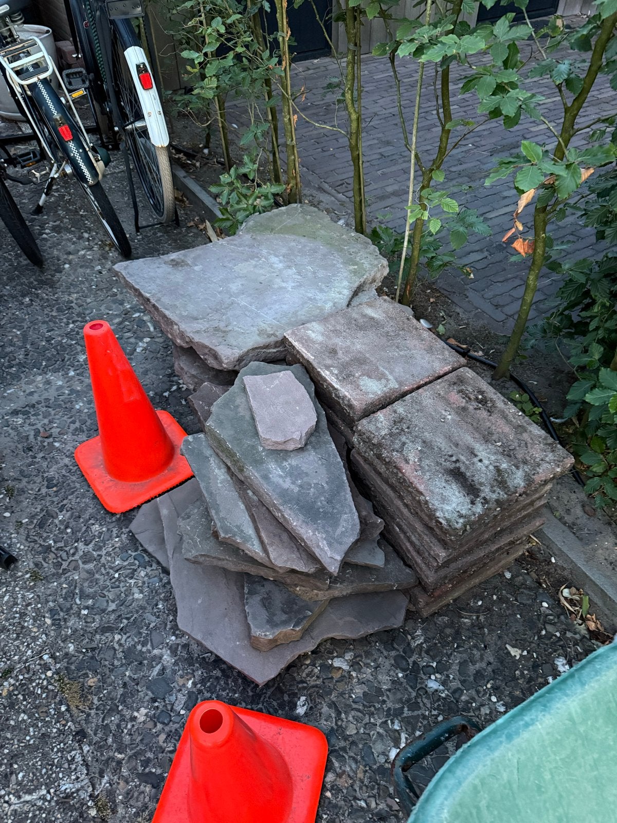 Flex Stones gratis ophalen, Ophalen, Gebruikt, Terrastegels, Natuursteen