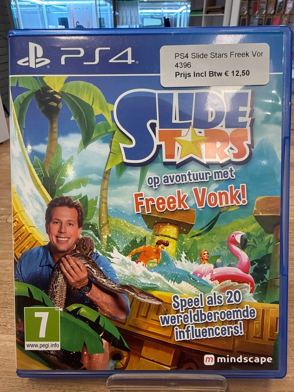 PS4 Slide Stars Freek Vonk - Avontuurlijk waterspektakel, Avontuur en Actie, 1 speler, Ophalen of Verzenden, Zo goed als nieuw