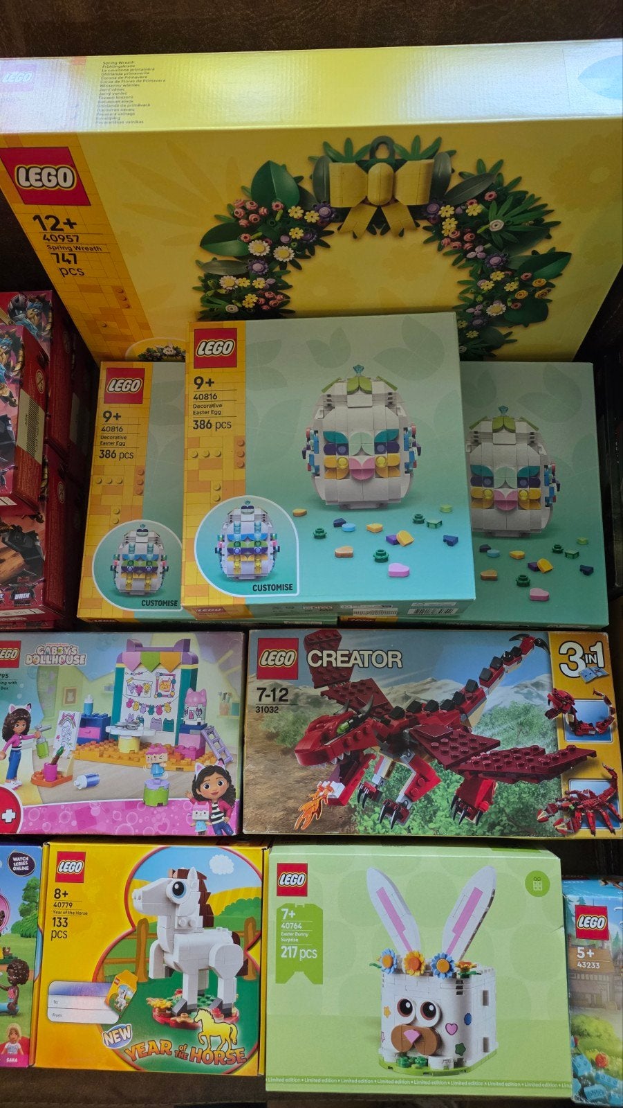 Foto 7 van Grote Partij LEGO SETS nieuw !!!!