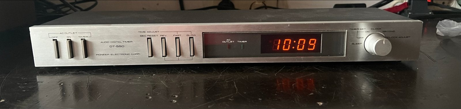 Pioneer DT-550 Audio Digitale Timer - Vintage Hifi, Ophalen of Verzenden, Gebruikt