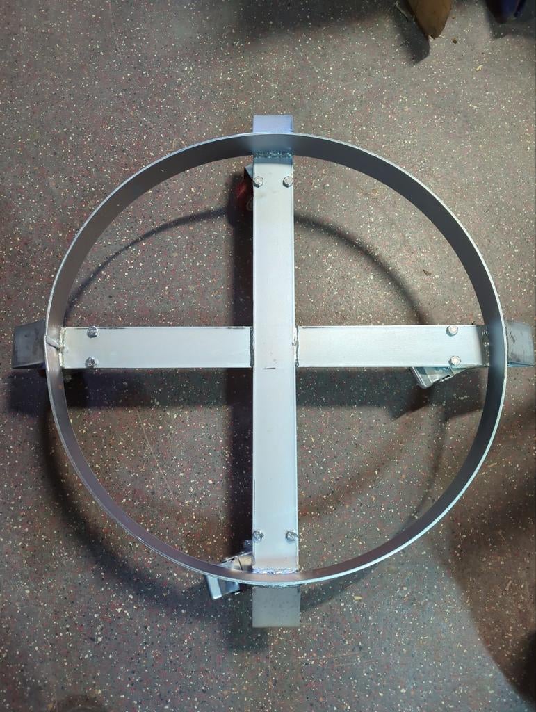 Vatenroller vaten / bbq barrel, 100 liter of meer, Ophalen, Zo goed als nieuw, Transportkar